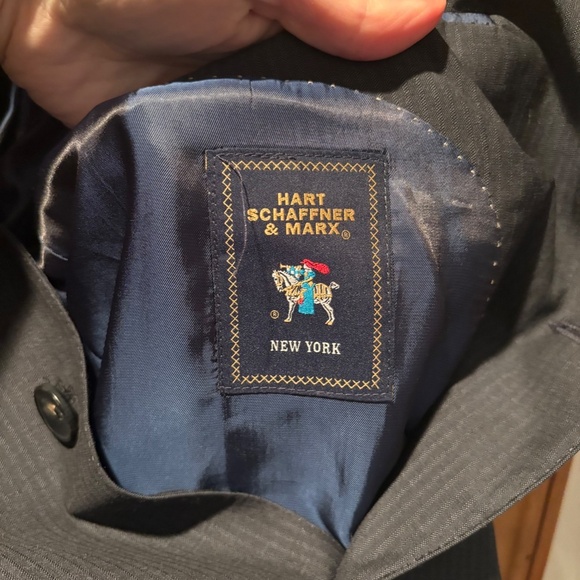 Hart Schaffner & Marx Men's Wool Suit Jacket 42R NWOT - Picture 5 of 8